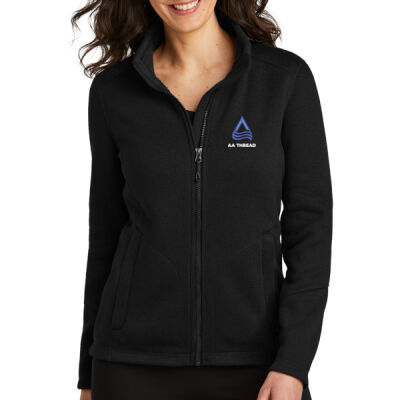 AA Thread - Ladies Arc Sweater Fleece Jacket Thumbnail