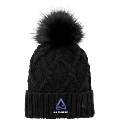 AA Thread - Faux Fur Pom Beanie Thumbnail